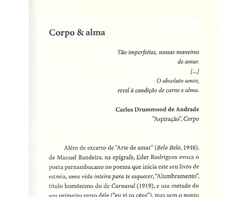 Prefácio de “uma vida inteira para te&nbsp;esquecer”