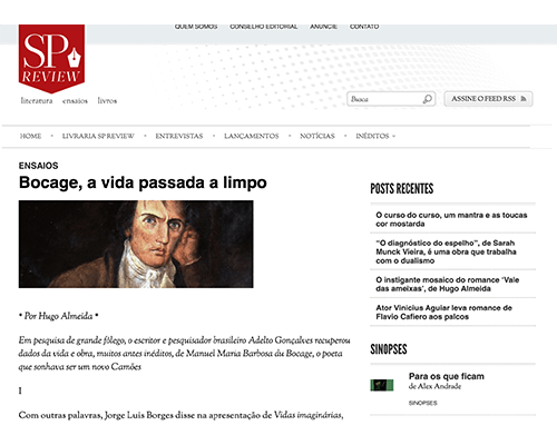 Artigos de H.A. na&nbsp;internet